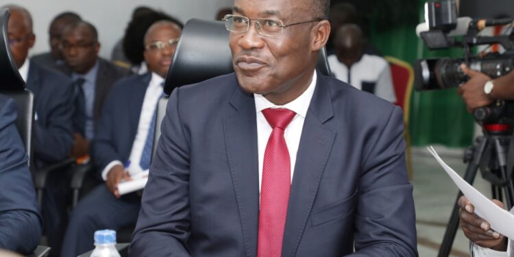 Les photos de la réunion d’information entre le PDCI et la CEI le mercredi 23 novembre au siège de l’institution électorale à Abidjan-Deux plateaux.