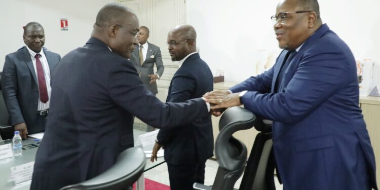 Les photos de la réunion d’information entre le PDCI et la CEI le mercredi 23 novembre au siège de l’institution électorale à Abidjan-Deux plateaux.