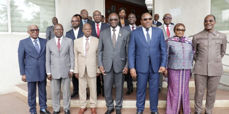 Les photos de la réunion d’information entre le PDCI et la CEI le mercredi 23 novembre au siège de l’institution électorale à Abidjan-Deux plateaux.