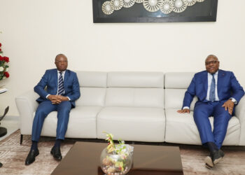 Les photos de l&rsquo;audience du président de la CEI accordé a une délégation du PPA-CI à son siège à Abidjan II-Plateau.