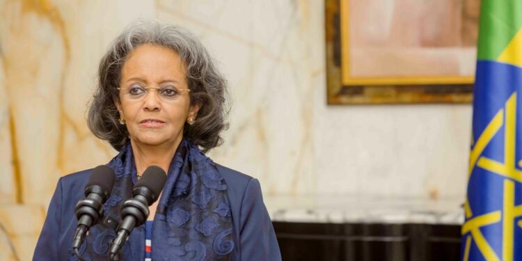 Les photos de l’entretien du Président Alassane Ouattara, avec son homologue éthiopienne, Sahle-Work Zewde, le mercredi 02/11/2022, au Palais présidentiel à Abidjan