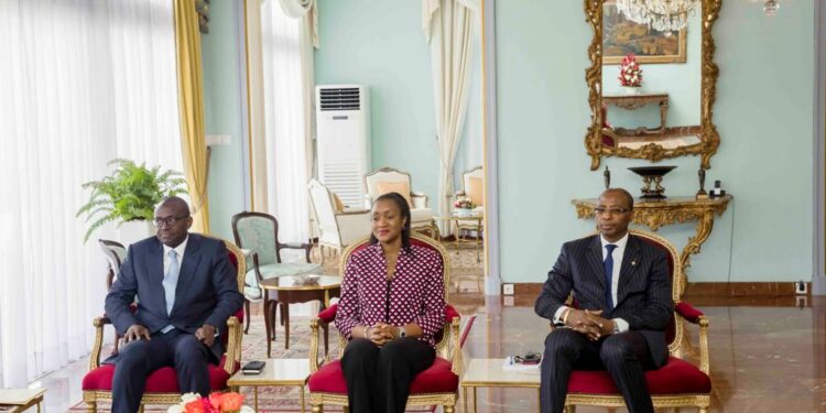 Les photos de l’entretien du Président Alassane Ouattara, avec son homologue éthiopienne, Sahle-Work Zewde, le mercredi 02/11/2022, au Palais présidentiel à Abidjan