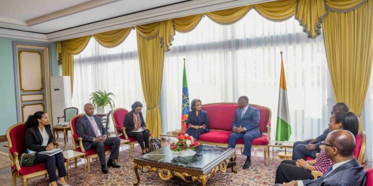 Le Président Alassane Ouattara, a échangé avec son homologue ghanéen, Nana Addo Dankwa AKUFO-ADDO, le mercredi 2 novembre 2022, au Palais Présidenciel à Abidjan, en images.