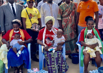 5e édition/Présélections du  Concours «Bébé le plus choco»:Plus de 100 « bout&rsquo;choux » prennent part à l’étape d’Attinguié
