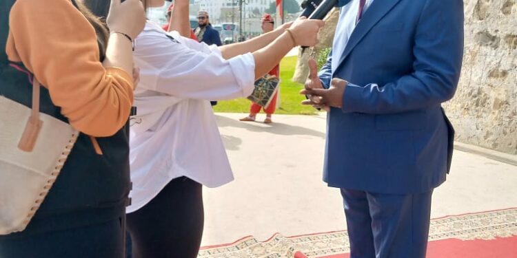 Le ministre Ivoirien des sports Claude Paulin Danho par ailleurs Vice-president du Cglua participe depuis le lundi 31 octobre 2022 à Tanger au Maroc au sommet Panafricain du Cglua.