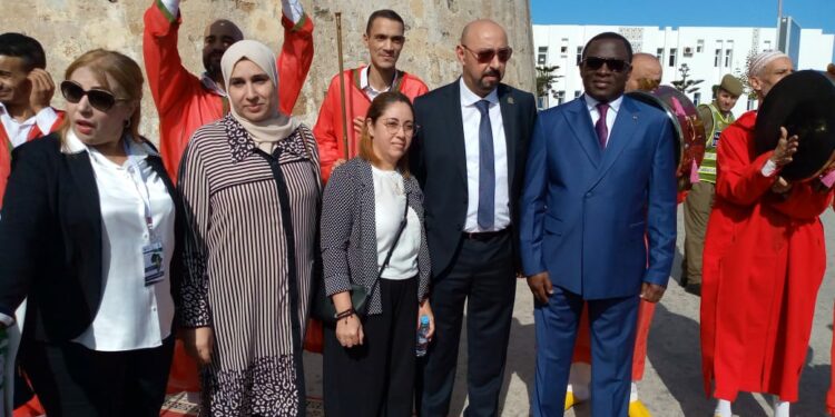 Le ministre Ivoirien des sports Claude Paulin Danho par ailleurs Vice-president du Cglua participe depuis le lundi 31 octobre 2022 à Tanger au Maroc au sommet Panafricain du Cglua.