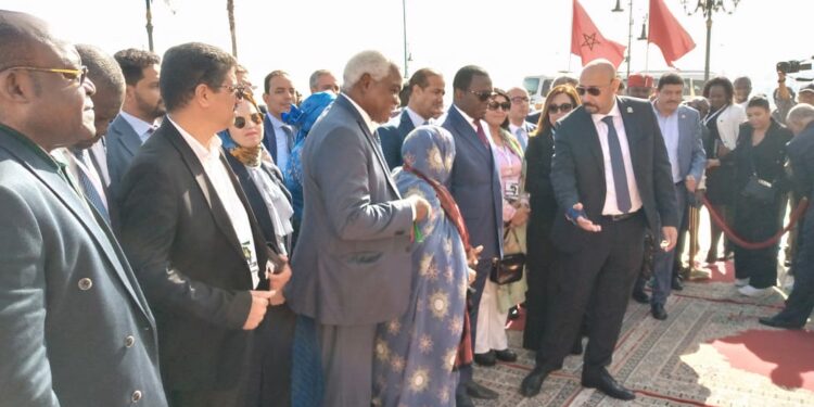 Le ministre Ivoirien des sports Claude Paulin Danho par ailleurs Vice-president du Cglua participe depuis le lundi 31 octobre 2022 à Tanger au Maroc au sommet Panafricain du Cglua.