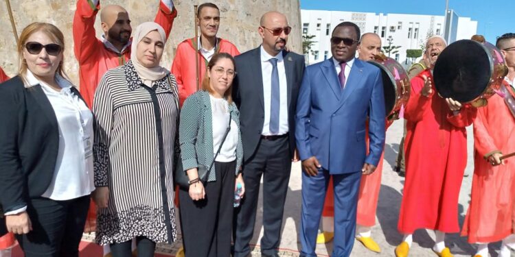 Le ministre Ivoirien des sports Claude Paulin Danho par ailleurs Vice-president du Cglua participe depuis le lundi 31 octobre 2022 à Tanger au Maroc au sommet Panafricain du Cglua.