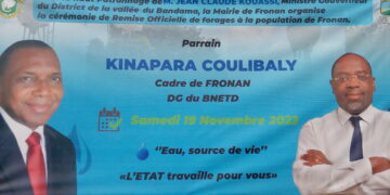 Fronan/ Kinapara Coulibaly offre des pompes hydrauliques aux populations