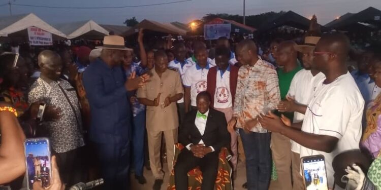 Bouaflé : Le président de la jeunesse de Garango investi