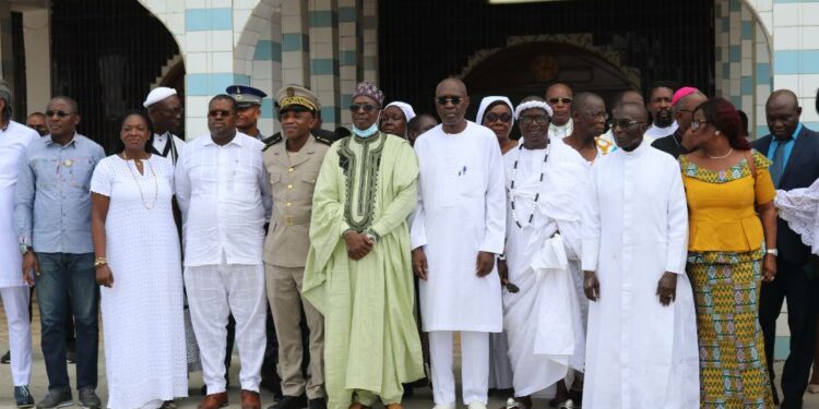 Toukouzou/Pèlerinage de l’Eglise Papa Nouveau: Toutes les communautés religieuses prient pour la paix