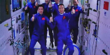 Chine : Rencontre historique de Six taïkonautes dans un laboratoire en orbite