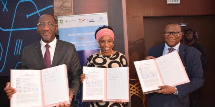 Économie Numérique : le Ministre Amadou Coulibaly lance le projet « Employment4Youth