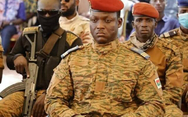 Le président burkinabè le capitaine Ibrahim Traoré en visite au Mali.