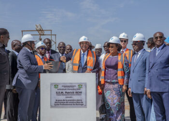 Korhogo: le Premier Ministre Patrick Achi lance les travaux de construction du Lycée professionnel