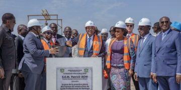 Korhogo: le Premier Ministre Patrick Achi lance les travaux de construction du Lycée professionnel