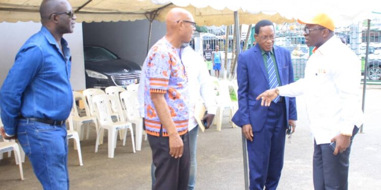 Révision de la Liste Électorale : Les photos de la rencontre du ministre Danho Paulin par ailleurs superviseur Rhdp  avec les forces vives de la commune d’Attecoubé