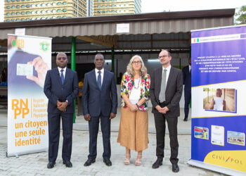 Identification : le ministre Vagondo Diomandé inaugure le site cathédrale rénové de l’ONECI 