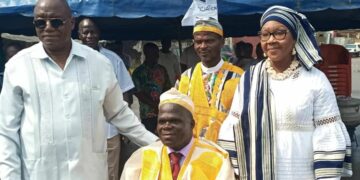 Anyama/Investiture du Président Central des Wê: Fatim Bamba exhorte à  véhiculer des messages de paix