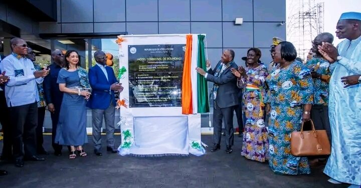 Boundiali/Inauguration de l’hôtel communal/Mariatou « le train du développement est en marche »