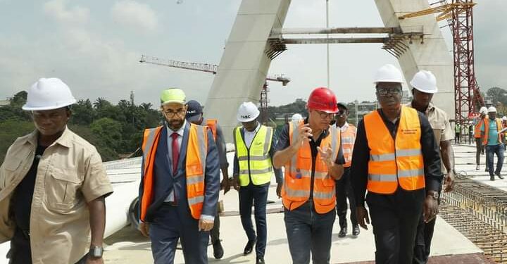 Abidjan : Les travaux du 5e pont avancés à 91%