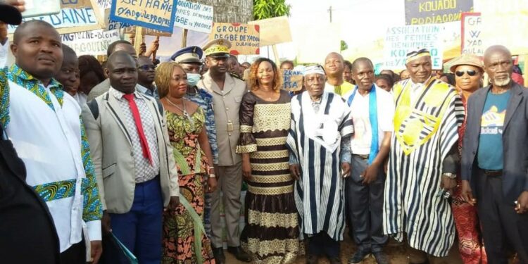 Man/Filière manioc: La 1ère édition des producteurs organisée à Gloleu