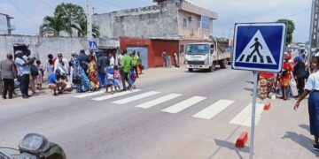  Sécurité routière des enfants: L’ONG  OJISER  inaugure des infrastructures routières de protection