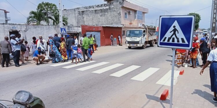 Sécurité routière des enfants: L’ONG OJISER inaugure des infrastructures routières de protection