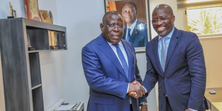 Reçu par Bacongo, Blé Goudé réitère sa volonté de s’inscrire dans le processus de paix