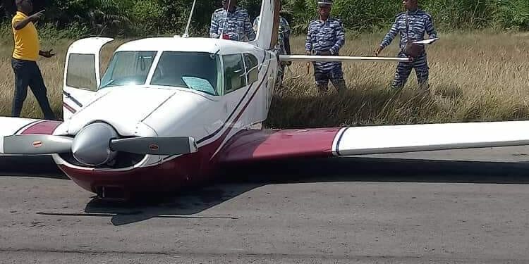 Aéroport de San Pedro: Un aéronef de type PA 24 rate son atterrissage sur la piste