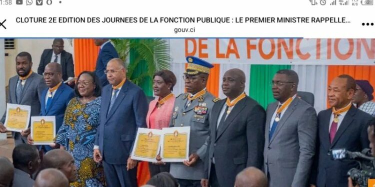 Côte d’Ivoire: la ministre Anne Oulotto remerciée par Zadi Gnagna après sa décoration