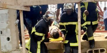 Abidjan/Cocody après Chu Angré: 4 Blessés dans l&rsquo;effondrement d&rsquo;une église en construction