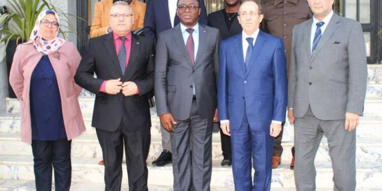 Chan Algérie 2023/ Le ministre des sports Claude Danho Paulin conduit une délégation du 13 janvier au 04 février, en Algérie