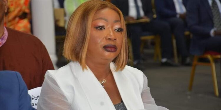 Rentrée Fédérale et journée du mérite sportif, le ministre des sports Danho Paulin Claude, honore le monde sportif, le 26 janvier au palais à Abidjan.