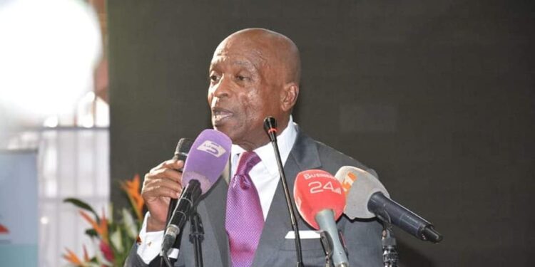 Rentrée Fédérale et journée du mérite sportif, le ministre des sports Danho Paulin Claude, honore le monde sportif, le 26 janvier au palais à Abidjan.