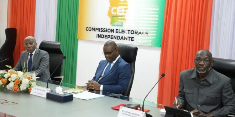 Education électorale et civique, la Cei échange avec les différents cycles de l’ENA les 17, 18 et 19 janvier 2023 à son siège à Abidjan les II-Plateaux.