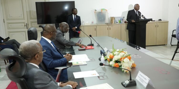 Education électorale et civique, la Cei échange avec les différents cycles de l’ENA les 17, 18 et 19 janvier 2023 à son siège à Abidjan les II-Plateaux.