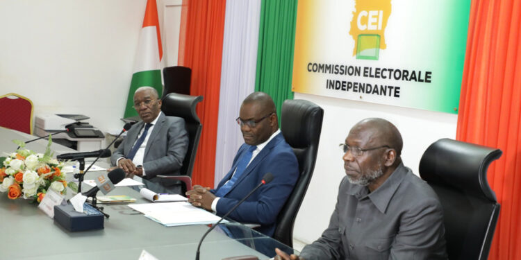 Education électorale et civique, la Cei échange avec les différents cycles de l’ENA les 17, 18 et 19 janvier 2023 à son siège à Abidjan les II-Plateaux.