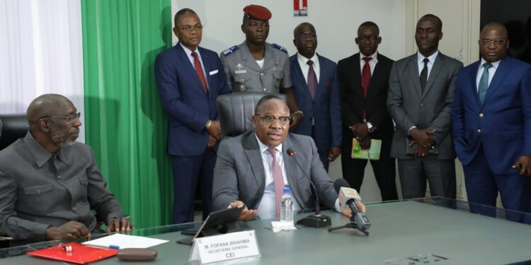 Education électorale et civique, la Cei échange avec les différents cycles de l’ENA les 17, 18 et 19 janvier 2023 à son siège à Abidjan les II-Plateaux.