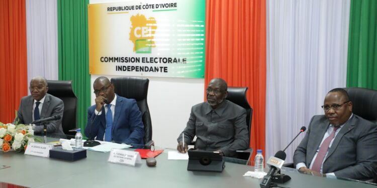 Education électorale et civique, la Cei échange avec les différents cycles de l’ENA les 17, 18 et 19 janvier 2023 à son siège à Abidjan les II-Plateaux.