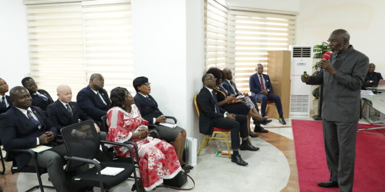 Education électorale et civique, la Cei échange avec les différents cycles de l’ENA les 17, 18 et 19 janvier 2023 à son siège à Abidjan les II-Plateaux.