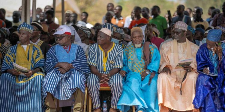 Le Vice-Président Tiémoko Meyliet KONE, en visite de travail dans la Région du Hambol du 26 au 28 janvier 2023, l’étape de Dabakala et Niakara.