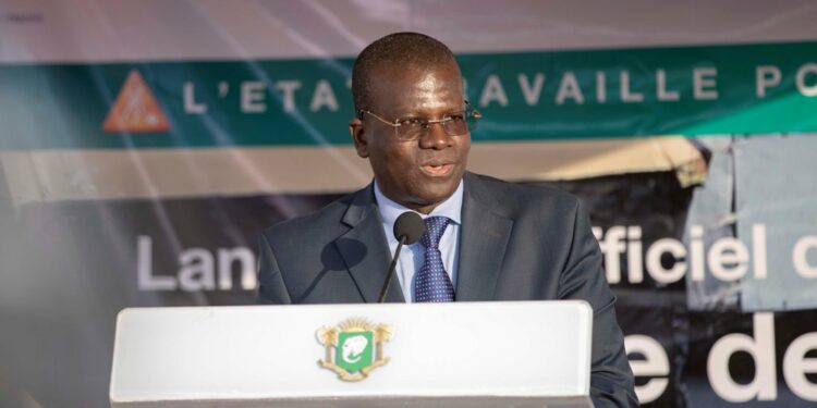 Le Vice-Président Tiémoko Meyliet KONE, en visite de travail dans la Région du Hambol du 26 au 28 janvier 2023, l’étape de Dabakala et Niakara.