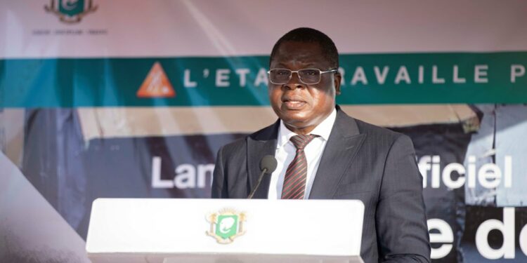 Le Vice-Président Tiémoko Meyliet KONE, en visite de travail dans la Région du Hambol du 26 au 28 janvier 2023, l’étape de Dabakala et Niakara.