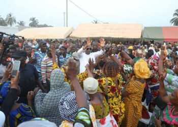 Rhdp Haut Sassandra/Mamadou Touré candidat pour les regionales, accueilli en fanfare 