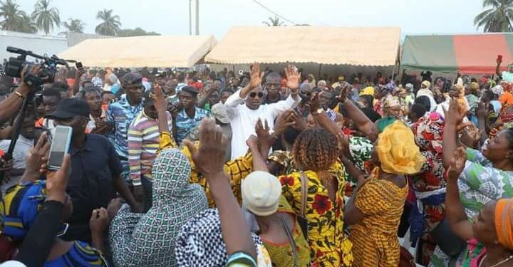 Rhdp Haut Sassandra/Mamadou Touré candidat pour les regionales, accueilli en fanfare