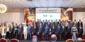 Les photos du lancement du PND 2021-2025, en présence du Vice-Président Tiémoko Meyliet KONE, lundi 23 janvier 2023, au Sofitel Abidjan Hôtel Ivoire.