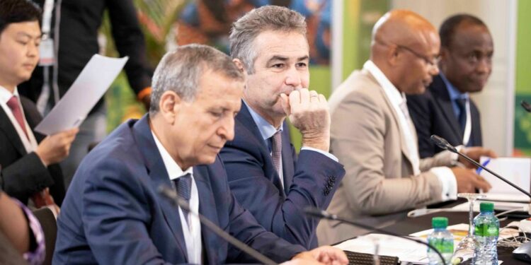 Le vice-Président Tiémoko Meyliet KONE, a pris part aux travaux du 2e sommet de Dakar sur la nutrition en Afrique, le mercredi 25 janvier 2023.