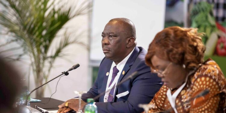 Le vice-Président Tiémoko Meyliet KONE, a pris part aux travaux du 2e sommet de Dakar sur la nutrition en Afrique, le mercredi 25 janvier 2023.