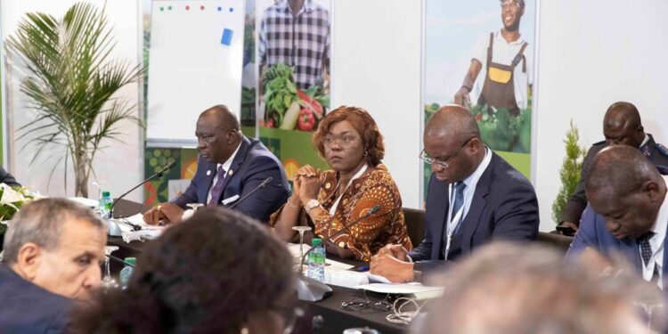 Le vice-Président Tiémoko Meyliet KONE, a pris part aux travaux du 2e sommet de Dakar sur la nutrition en Afrique, le mercredi 25 janvier 2023.